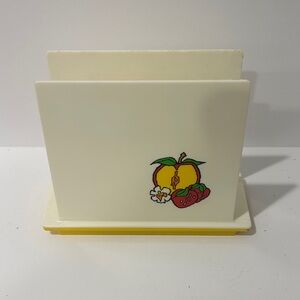 Vintage Loma Corp napkin holder. Rare find.